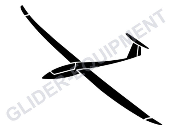 Glider sticker - Duo Discus 15cm [SZ0050]